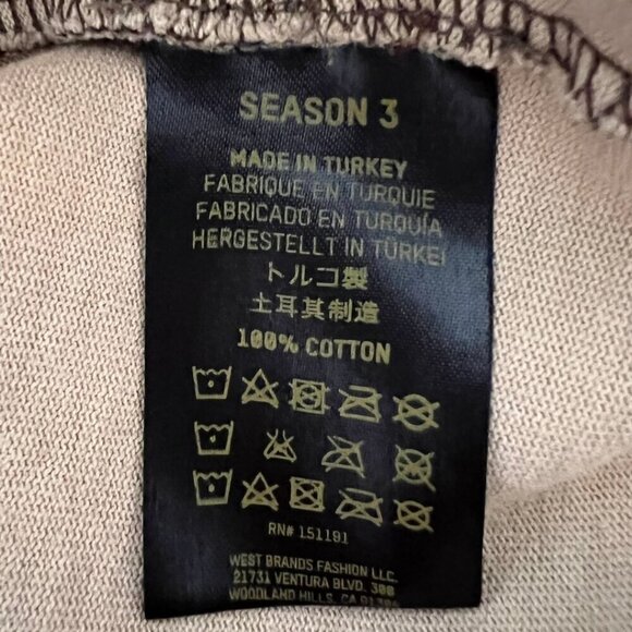 Yeezy Season 3 Camo Long Sleeve Mock Turtleneck Shirt - Picture 6 of 6